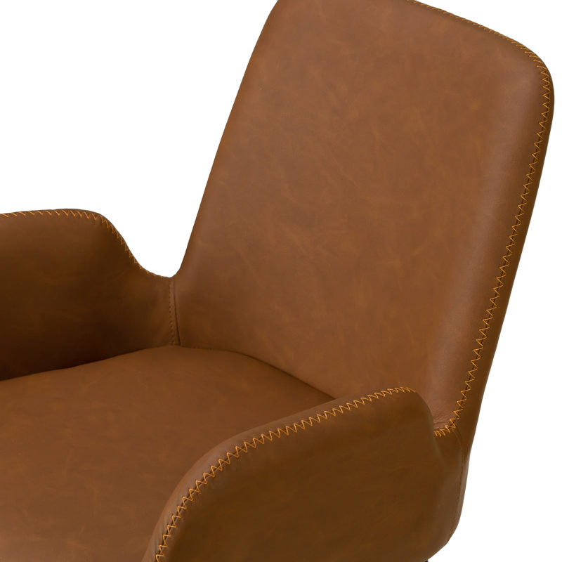 Zipcode Design™ Hamann Arm Chair in Brown & Reviews Wayfair